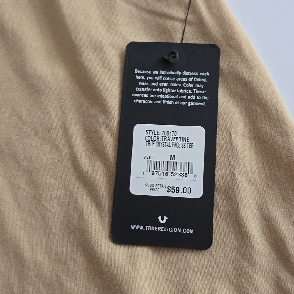 True Religion new tag